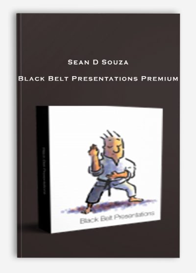 Sean D Souza – Black Belt Presentations Premium