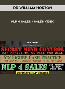 NLP 4 Sales - Sales Video from Dr William Horton