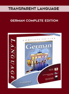 German Complete Edition from Transparent Language